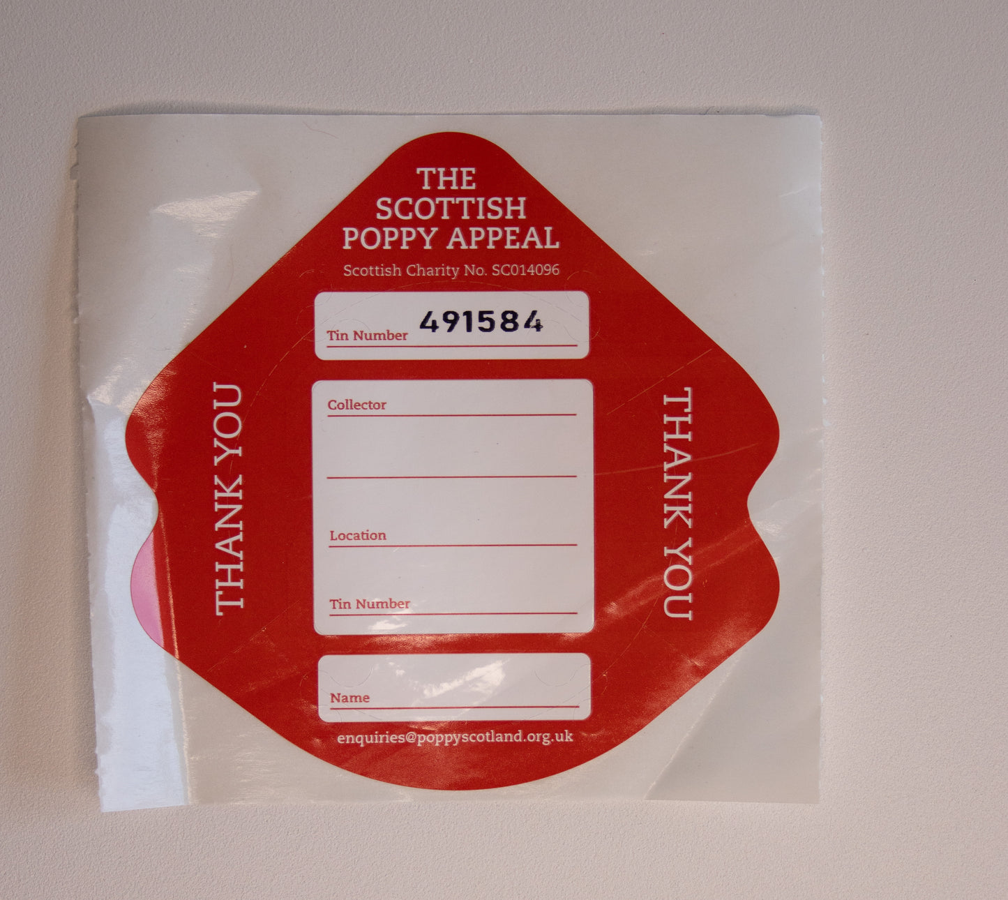Collection Tin Security Seals