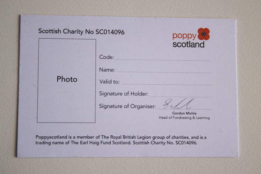 Photo Identity Cards (for main collectors)