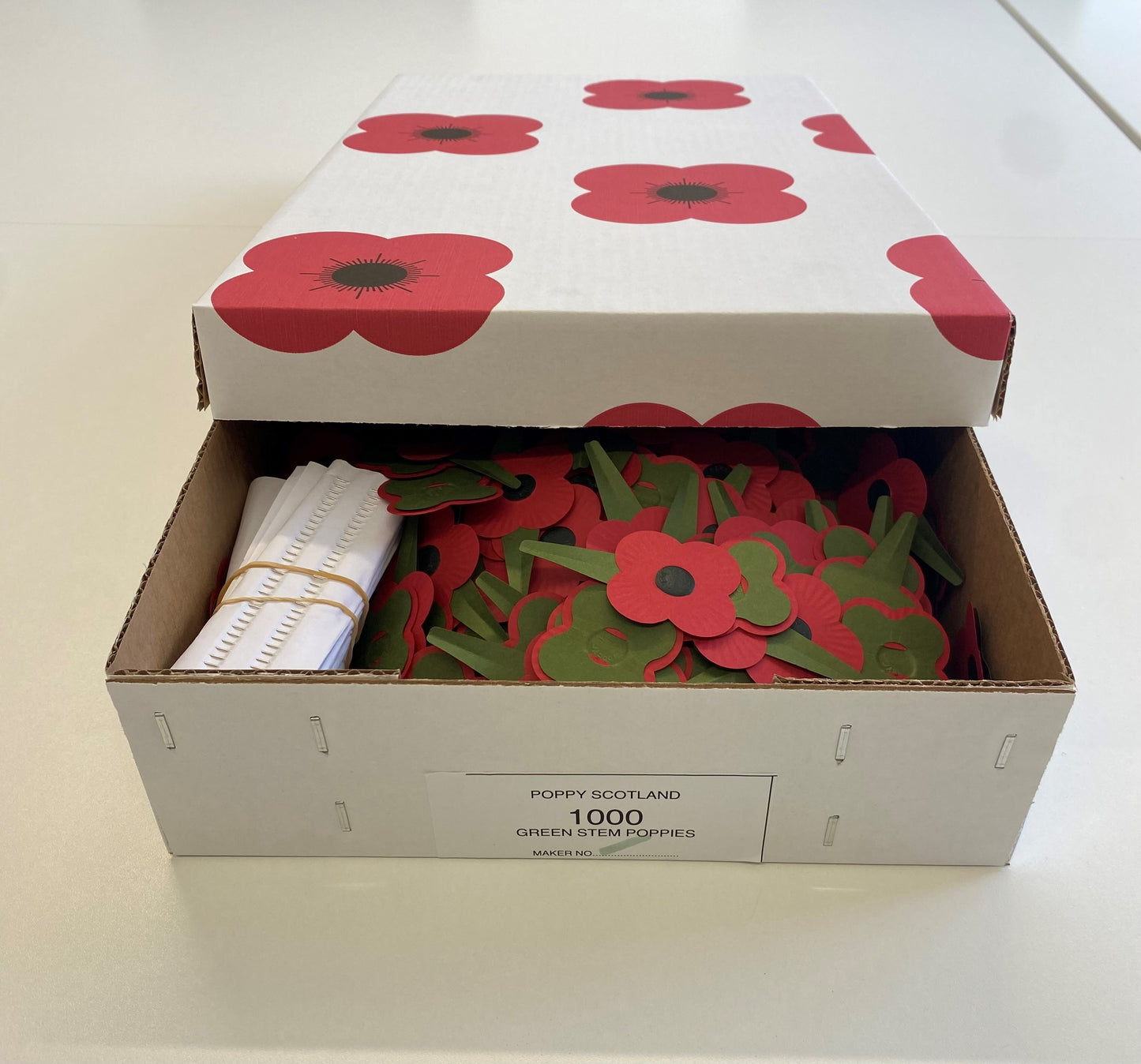 Green Stem/new plastic-free poppy - Top up box